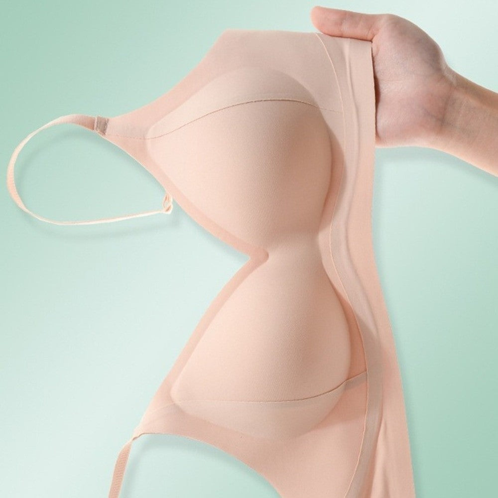 Breathable Deep V Wireless Push Up Bra Anti-sagging Shockproof Underwear for Women Lingerie Thin Seamless Bra Gifts