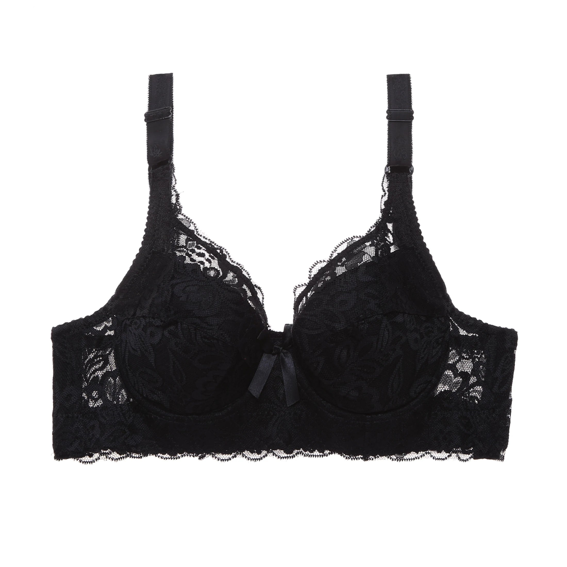 Bigger Bust Bra - Yellow Lace Design for Enhanced Support and Style Women's Bridal Support Without Padding Full Coverage Underwi