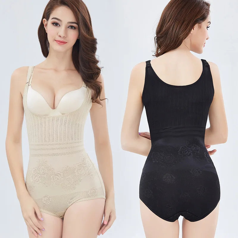Women Shapewear Full Body Shaper Slimming Bodysuit  Corset Waist Trainer Shaping Underwear Postpartum Recovery Sheath
