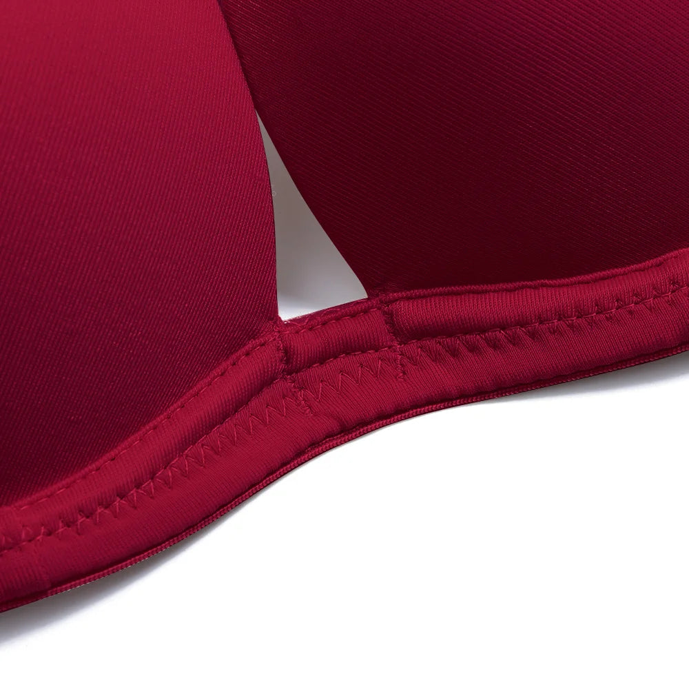 New Sexy Bra For Women Plunge Multiway Underwire Padded Push Up Bras A B C D E 65 70 75 80 85 90 95 100