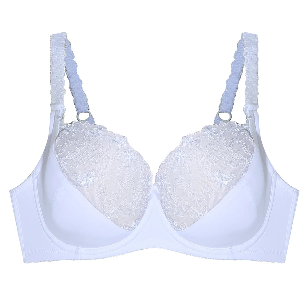 Push Up Bras for Women Sexy Elastic Comfortable Bralette Three Quarters(3/4 Cup) Lace High Quality Breathable Lingerie
