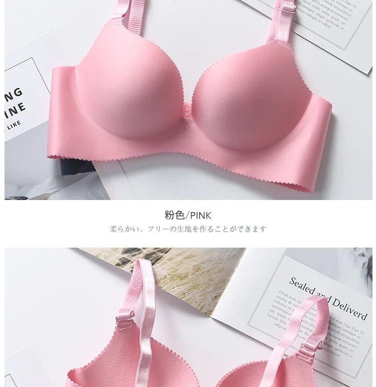 Sexy Bras for Women Lingerie Seamless Pushup Bra Bralette Plunge Wireless Brassiere Female Breathable Underwear Intimates