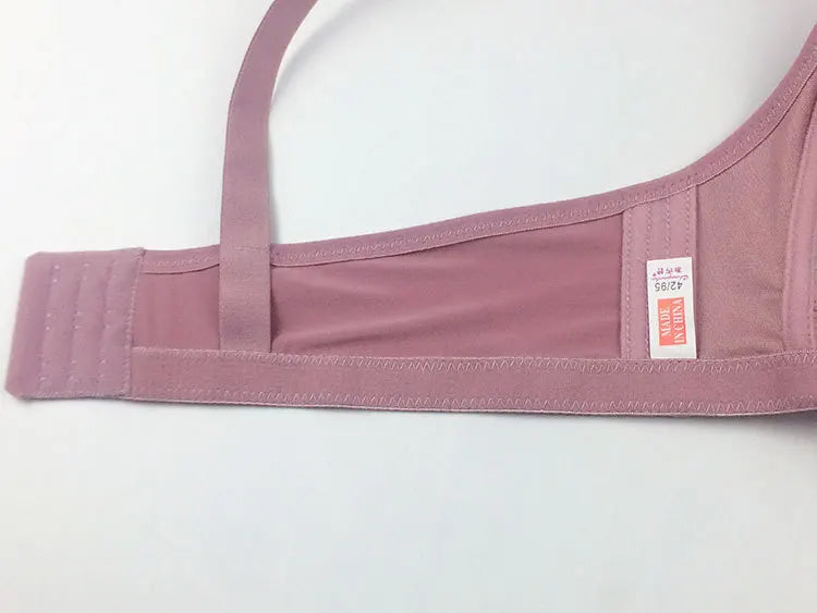 36-44 B/C Cup Bras for Big Breasted Women Fat Full Coverage Thin Wire Free Back Closure Underwear Gathered High Quality Bra