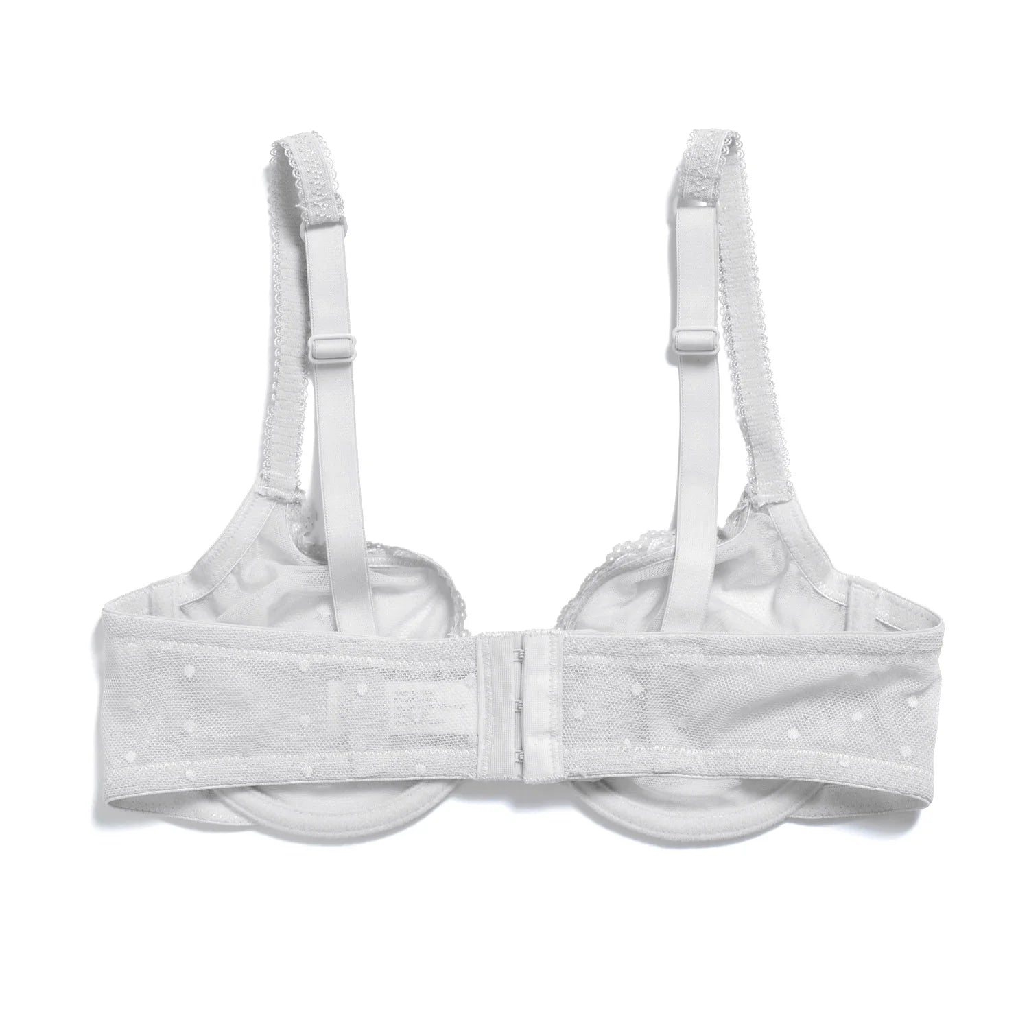 YBCG Black Women Bra Half Cup Lace Lingerie Unlined Underwire Bralette Hollow Mesh Transparent Bra for Women Plus Size Underwear
