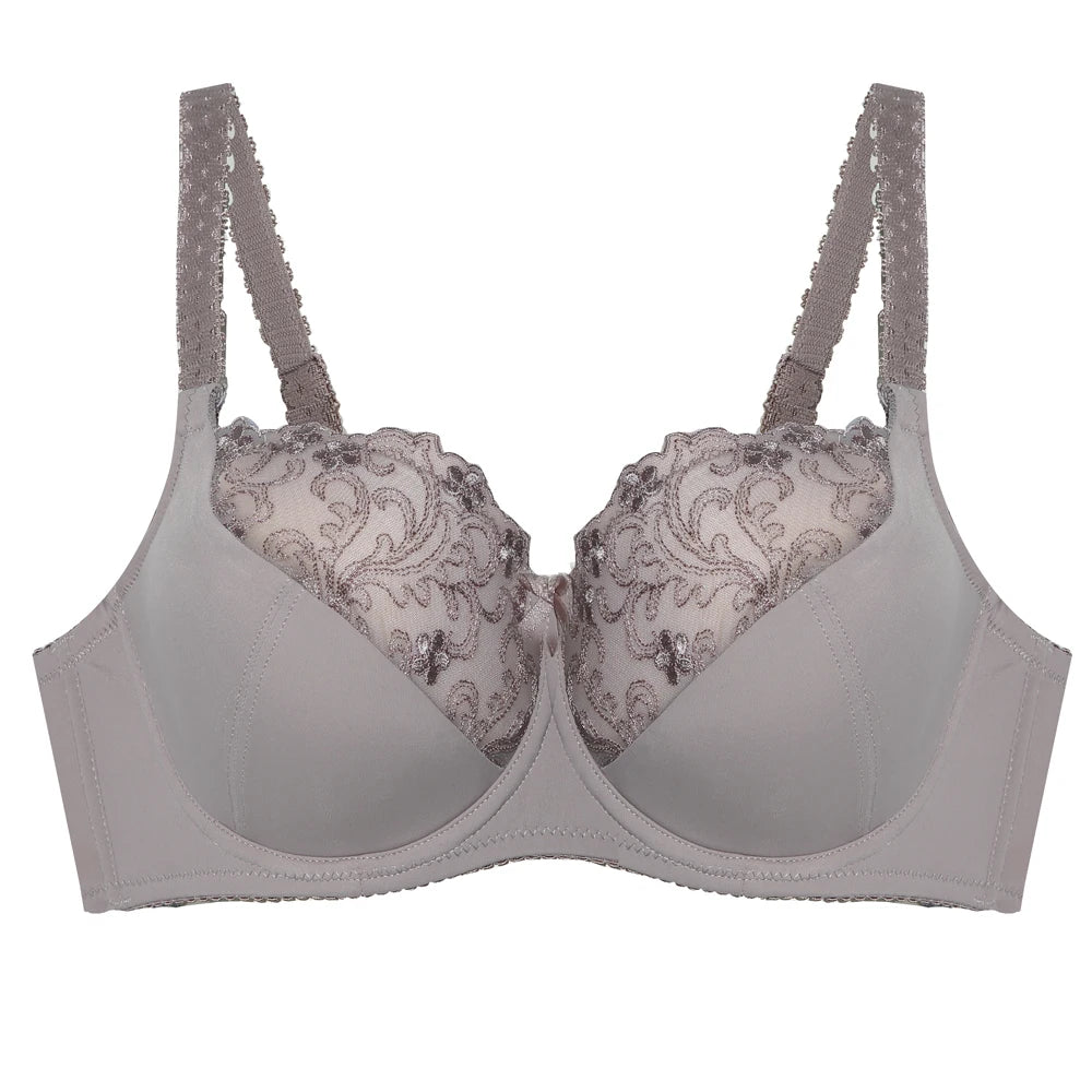 Push Up Bras for Women Sexy Elastic Comfortable Bralette Three Quarters(3/4 Cup) Lace High Quality Breathable Lingerie