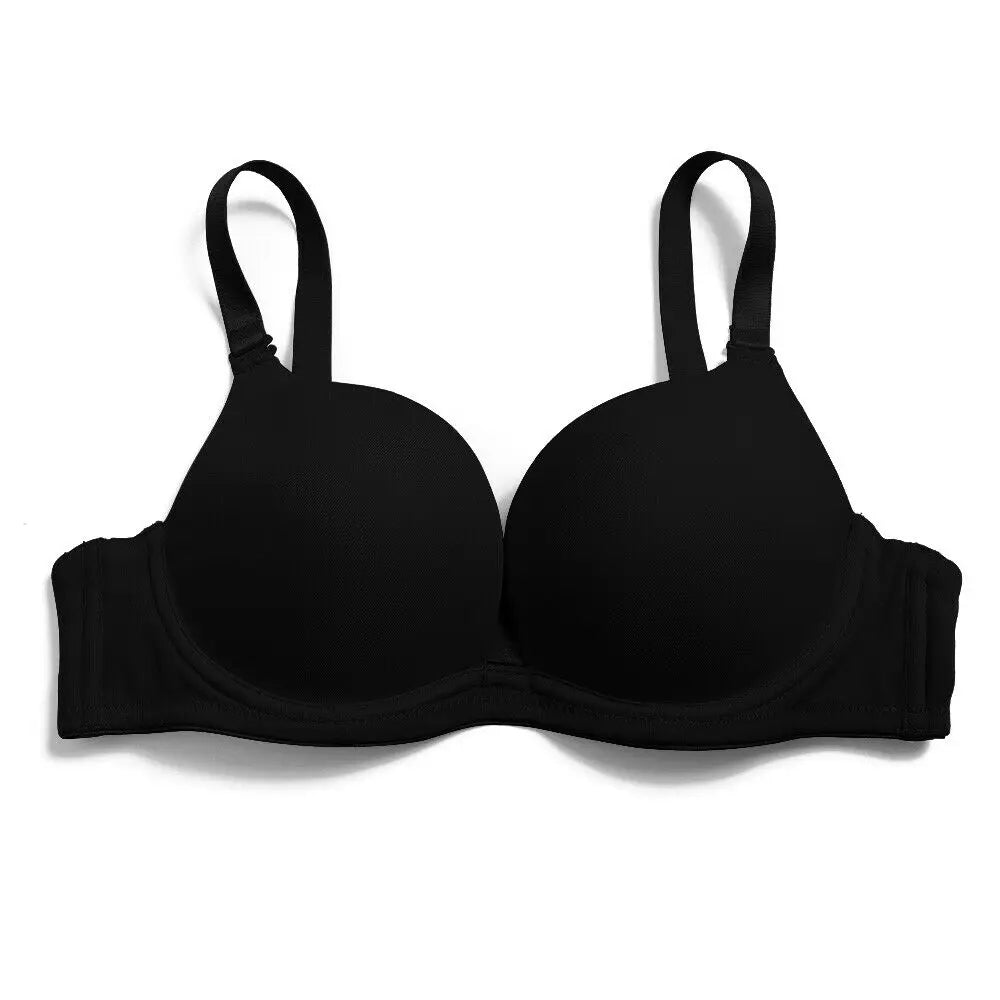 New Sexy Bra For Women Plunge Multiway Underwire Padded Push Up Bras A B C D E 65 70 75 80 85 90 95 100