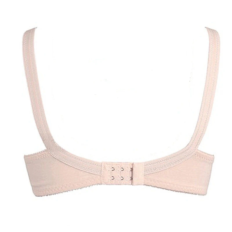Cotton bra wirefree full coverage lace bralette top women underwear lingerie Breathable embroidery Hollow out Minimizer bras C23