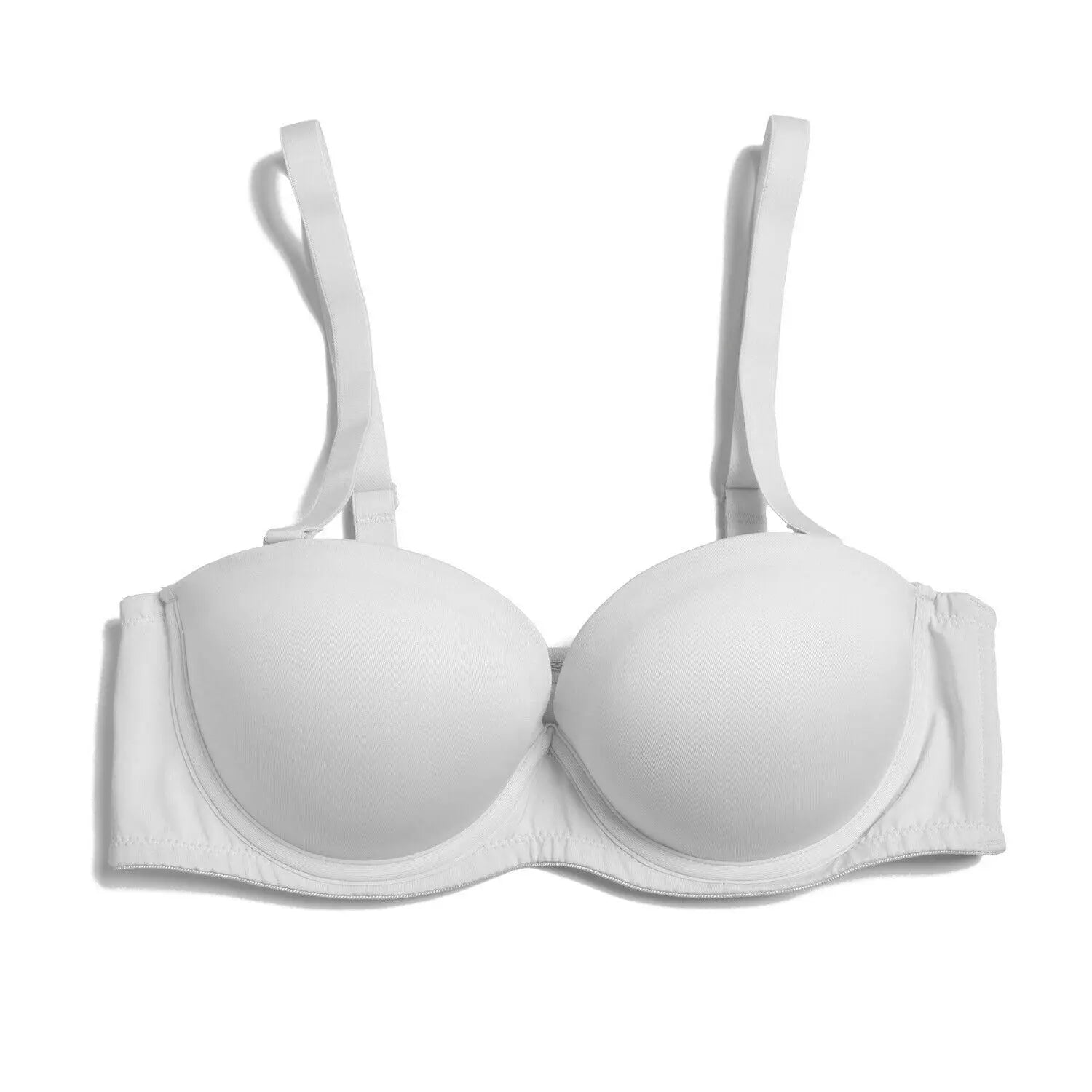 Bras For Women Sexy Lingerie Straps Backless Silicone Padded Push Up Bras Low Bra Everyday Strapless Wedding Underwear Underwire
