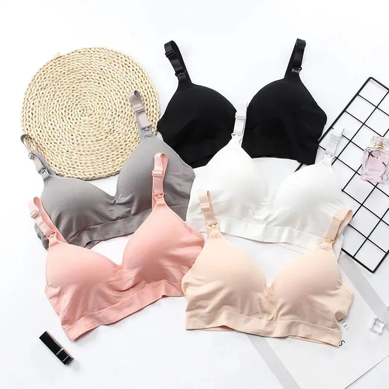 Women Push Up Bras Lift Up Prevent Sagging Underwear Prevent Sagging Bralette Comfortable Sleep Bra Upper Support Sling Adjustab