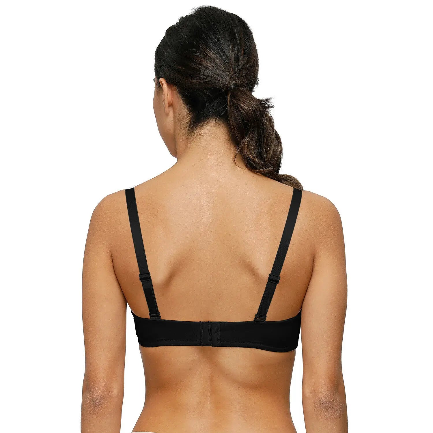 New Sexy Bra For Women Plunge Multiway Underwire Padded Push Up Bras A B C D E 65 70 75 80 85 90 95 100