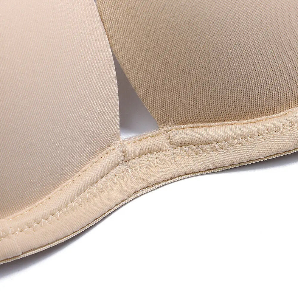 New Sexy Bra For Women Plunge Multiway Underwire Padded Push Up Bras A B C D E 65 70 75 80 85 90 95 100