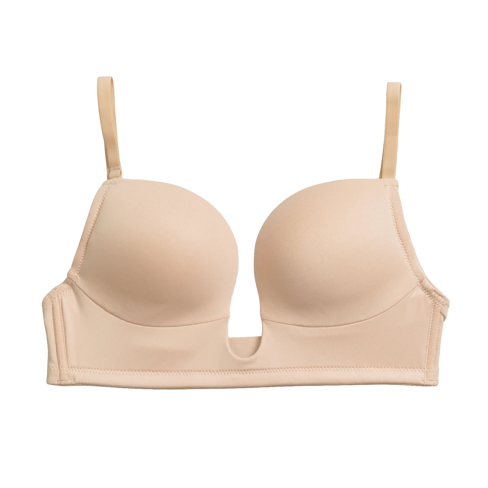 YBCG Deep Plunge Bra Push Up Lingerie Padded Low Cut Bras for Women Underwire Bralette Adjustable Convertible Strap Underwear