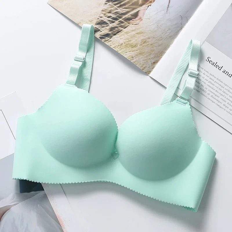 Sexy Bras for Women Lingerie Seamless Pushup Bra Bralette Plunge Wireless Brassiere Female Breathable Underwear Intimates