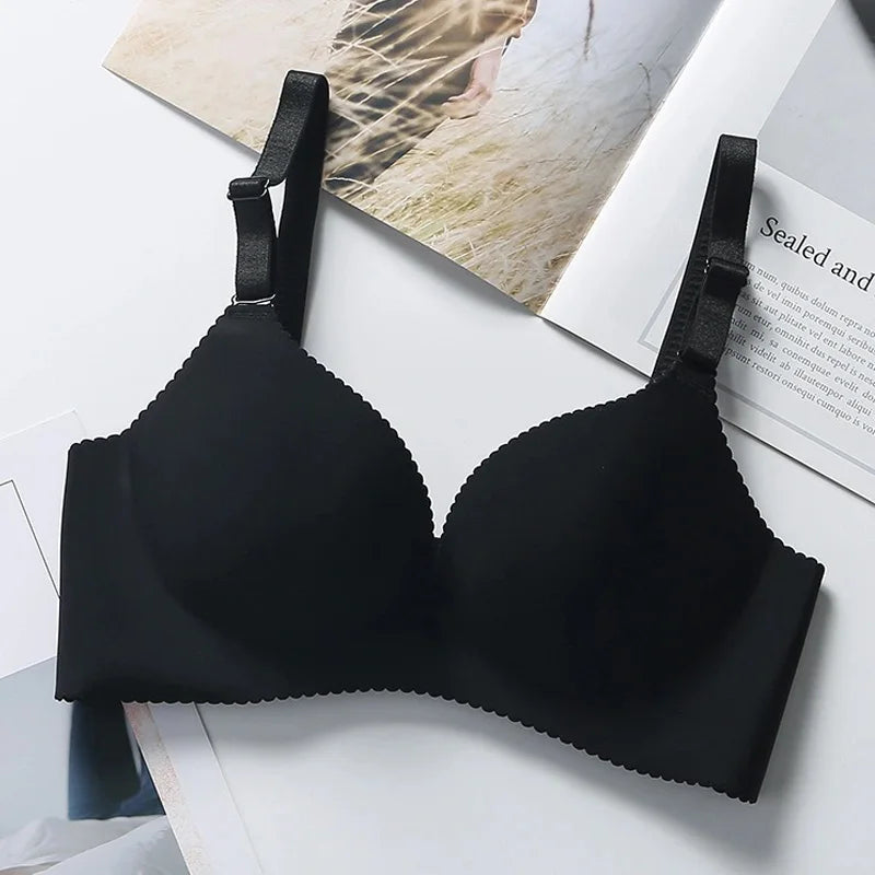 Sexy Bras for Women Lingerie Seamless Pushup Bra Bralette Plunge Wireless Brassiere Female Breathable Underwear Intimates
