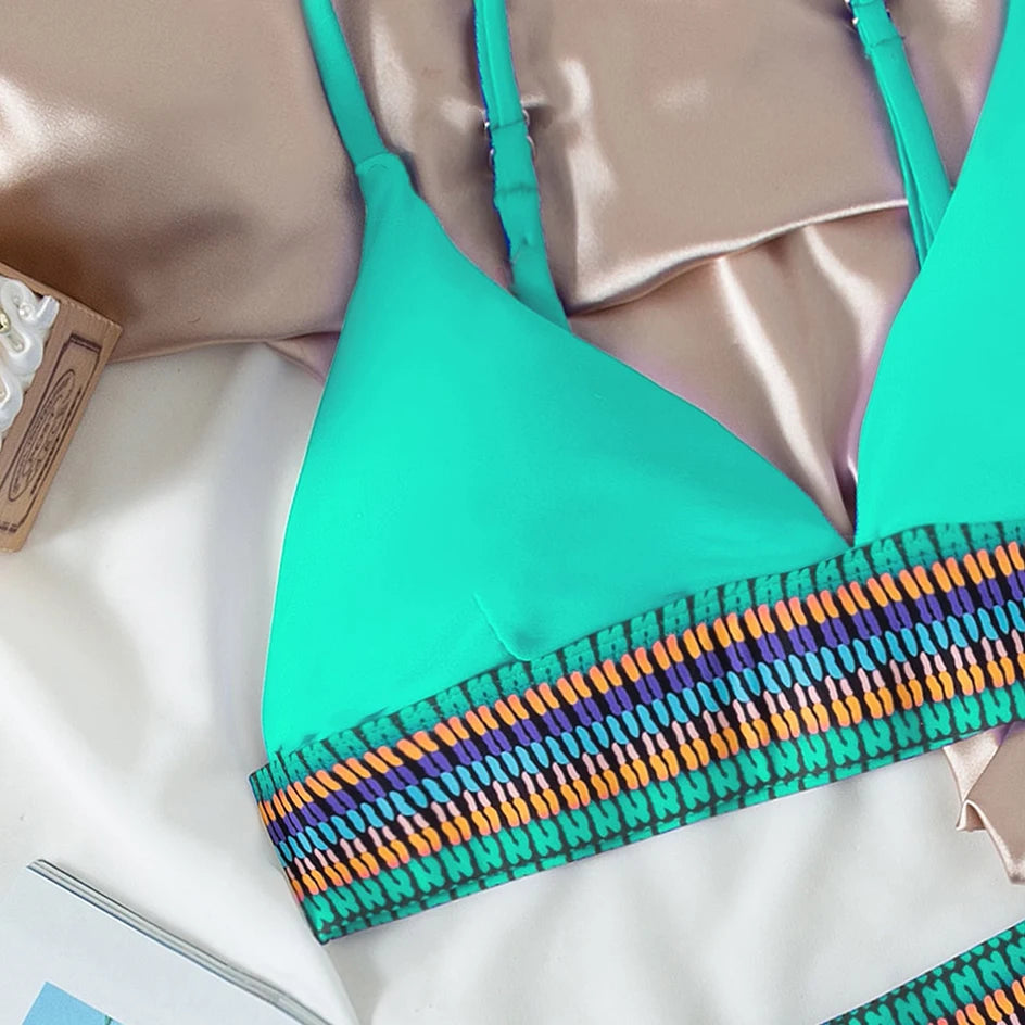 Sexy Bikini 2026 Women Swimwear High Waist Swimsuit Brazilian Bikinis Set 2 Pieces Women Bathing Suit Swim for Summer Beach Wear