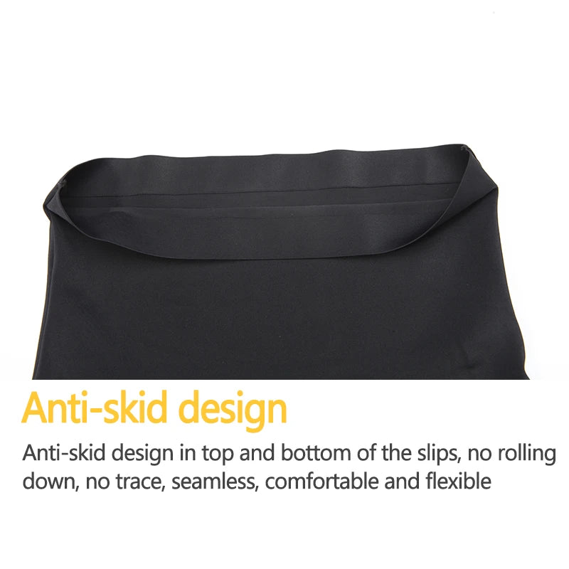 Women Half Slips for Under Dresses High Waist Underskirt Seamless Skirt Shapewear Tummy Control Body Shaper Slimming Underwear