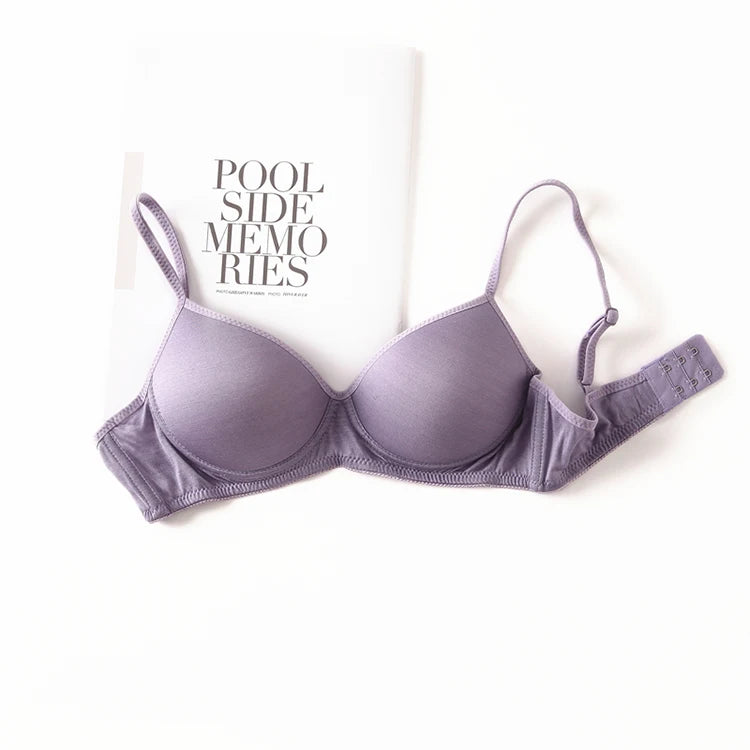 Wireless bra 100% Pure Silk seamless padded bras for women push up bralette bralet bralett Female Underwear Intimates sutyen