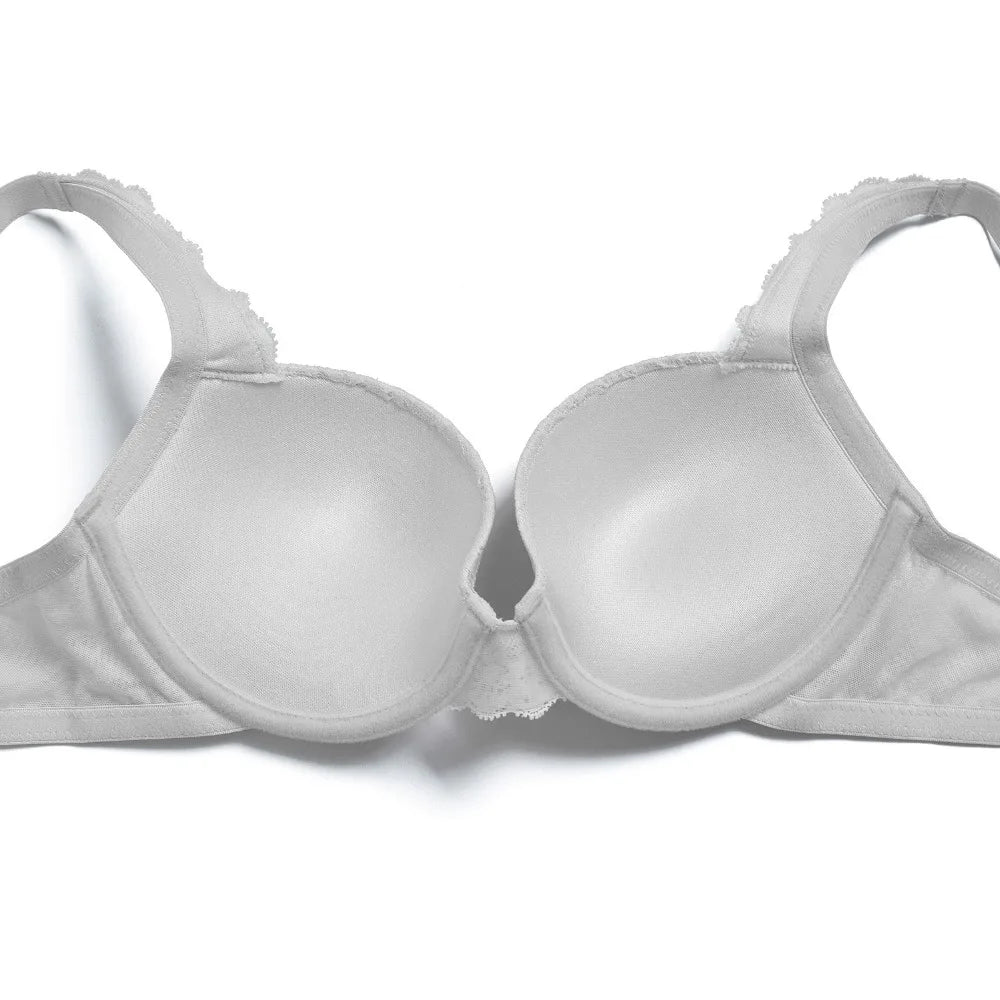 Push Up Women's Bra Sexy Everyday Floral Embroidery Underwire Lace Bralette Plus Size A B C D DD E Cups 70 75 80 85 90 95 100