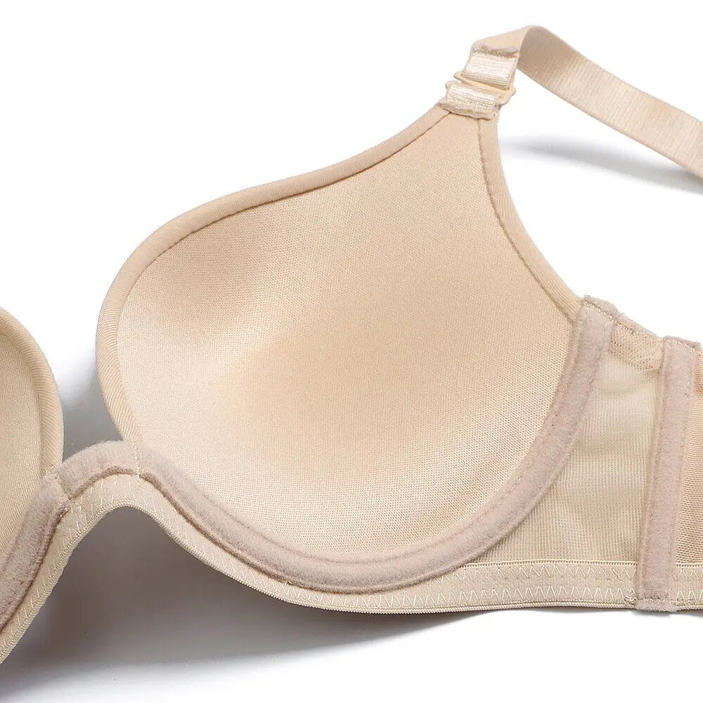 New Sexy Bra For Women Plunge Multiway Underwire Padded Push Up Bras A B C D E 65 70 75 80 85 90 95 100