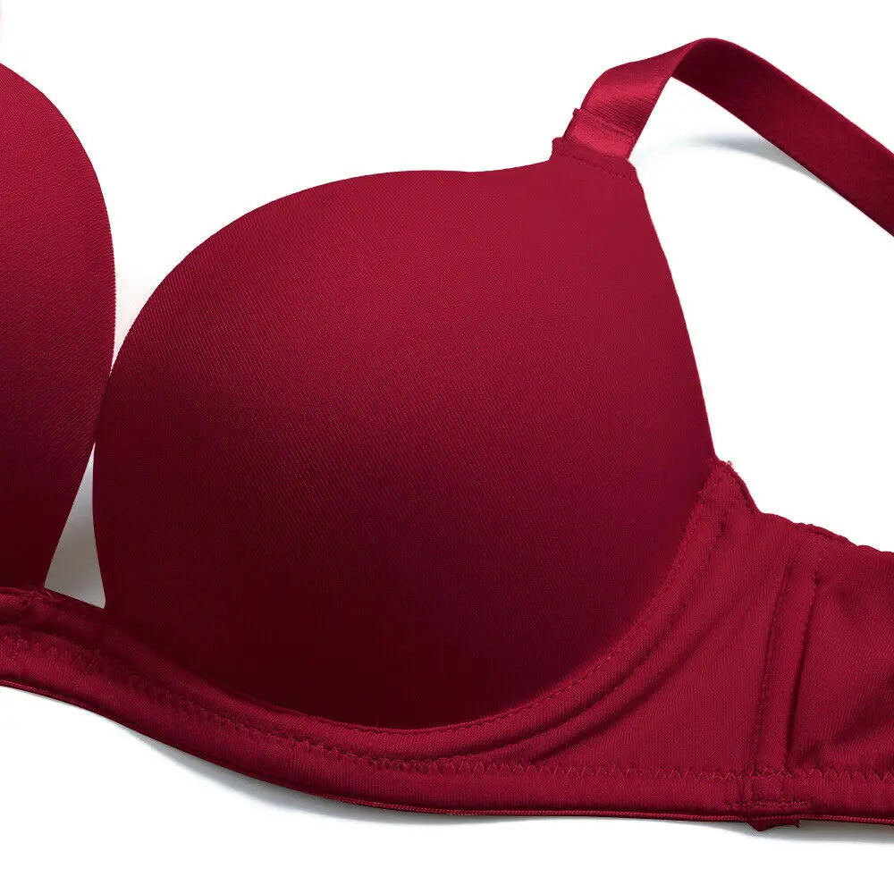 New Sexy Bra For Women Plunge Multiway Underwire Padded Push Up Bras A B C D E 65 70 75 80 85 90 95 100