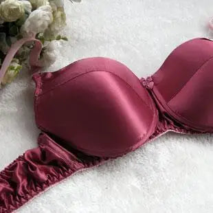 Big Cup Bra  100% Silk  Bra  C D  CUP