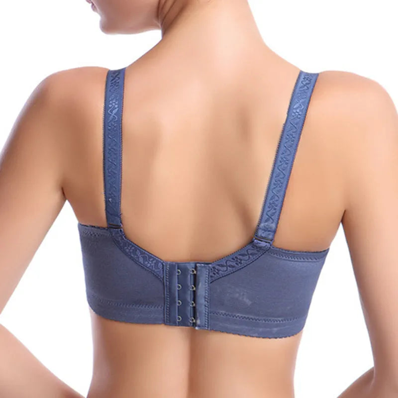 Small Breast Push Up Bra for Women, Padded Brassiere, Female Underwear, Minimizer, Deep Vs, 5cm Thick