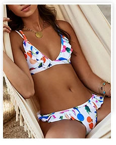 Bikini 2026 New Summer Solid Bikini Set Low Waist Swimwear Women Brazilian Bathing Suit Sexy Swimsuit Female Brazilian Biquini