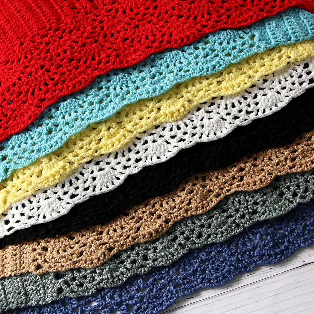New Sexy Bikini Crop Top Crochet Boho Beach Camisoles Bikini Bralette Halter Cami Knitted Bra Women Backless Beachwear Tank Top