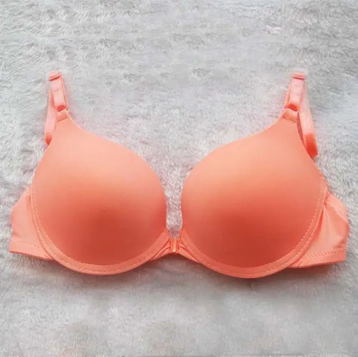Bras For Women Push Up Bra Front Buckle A B C Cup Sexy Underwear Women Brassiere Lingerie Adjustable Strap Bralette