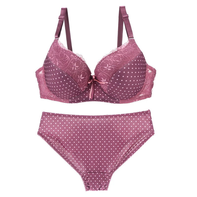 New Sexy Lace Straps Plunge Push Up Bras Women Underwear Plus Size Lingerie BCDE Cup Underwire Female Brassiere