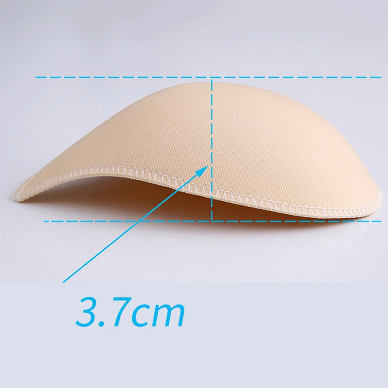 1-3 Pairs Woman Plunge Swimsuit Padded Set Sponge Thick  Foam Push Up Enhancer Chest Cup Bikini Inserts Bra Pad