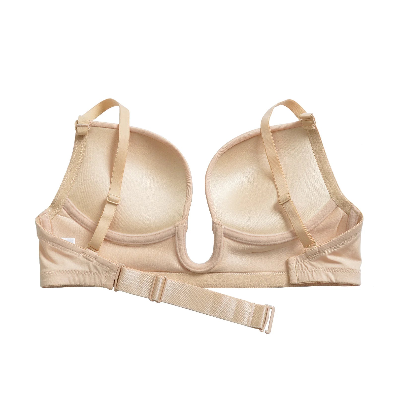 YBCG Deep Plunge Bra Push Up Lingerie Padded Low Cut Bras for Women Underwire Bralette Adjustable Convertible Strap Underwear