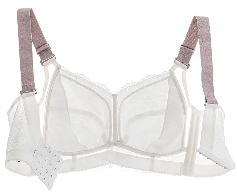 Wireless Lace Bras for Women Full Coverage Underwear Non Padded Minimizer Bra Female Sexy Lingerie 36 38 40 42 C D E F G H I J