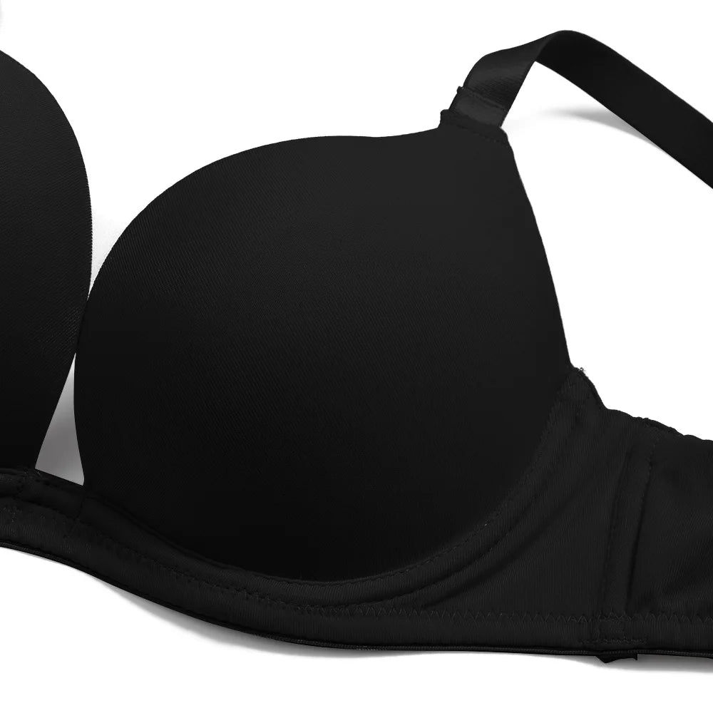 New Sexy Bra For Women Plunge Multiway Underwire Padded Push Up Bras A B C D E 65 70 75 80 85 90 95 100