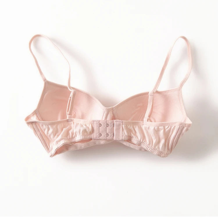 Wireless bra 100% Pure Silk seamless padded bras for women push up bralette bralet bralett Female Underwear Intimates sutyen