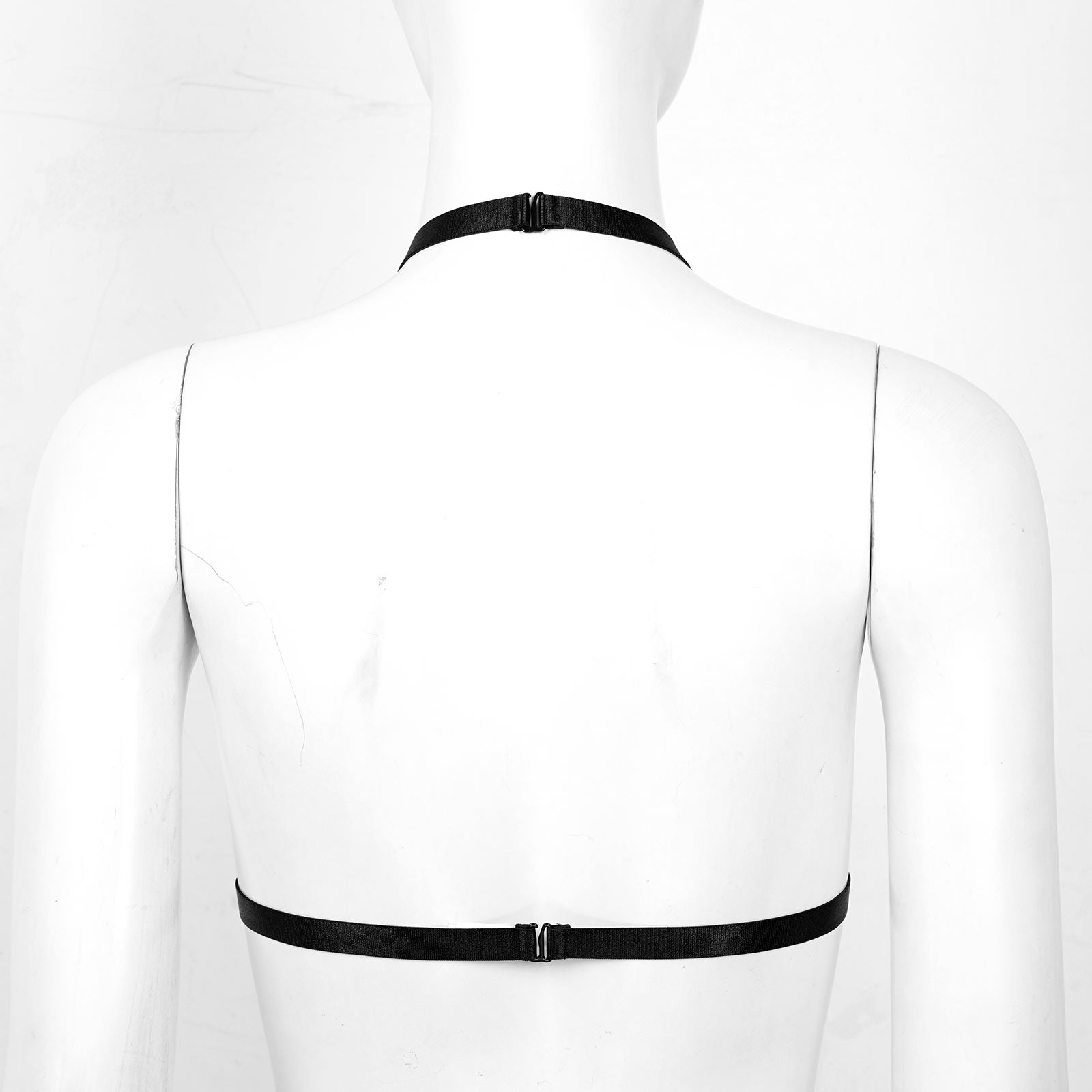 Women Hot Sexy Bras See-through Lace Unlined Wireless Bra Tops Female Halter Neck Strappy Hollow Out Nipples Lingerie Brassiere