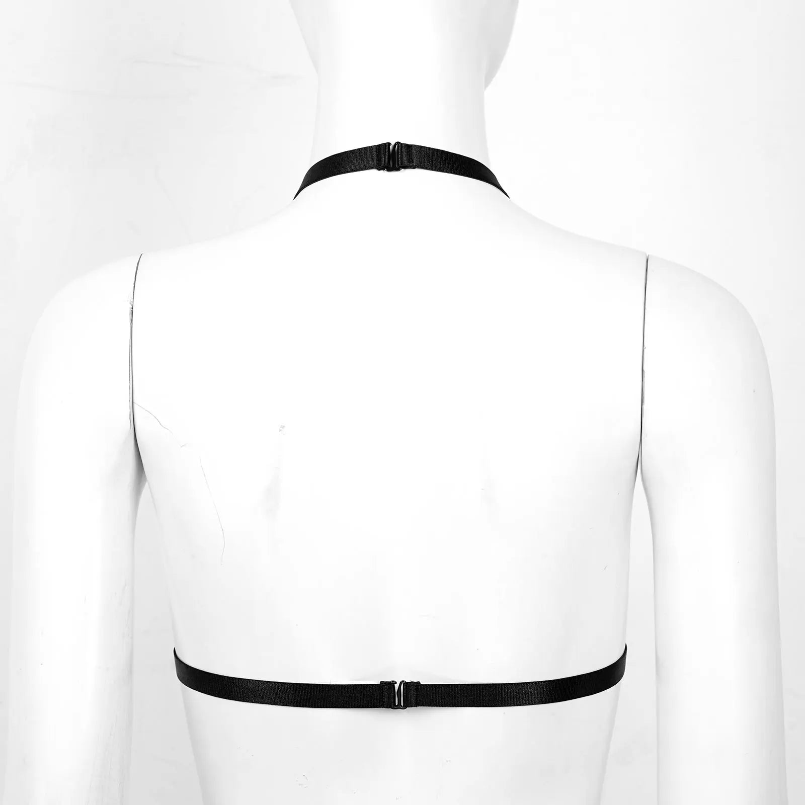 Women Hot Sexy Bras See-through Lace Unlined Wireless Bra Tops Female Halter Neck Strappy Hollow Out Nipples Lingerie Brassiere