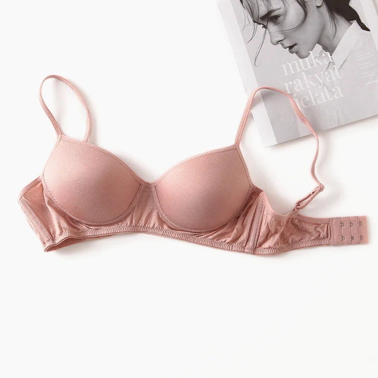 Wireless bra 100% Pure Silk seamless padded bras for women push up bralette bralet bralett Female Underwear Intimates sutyen