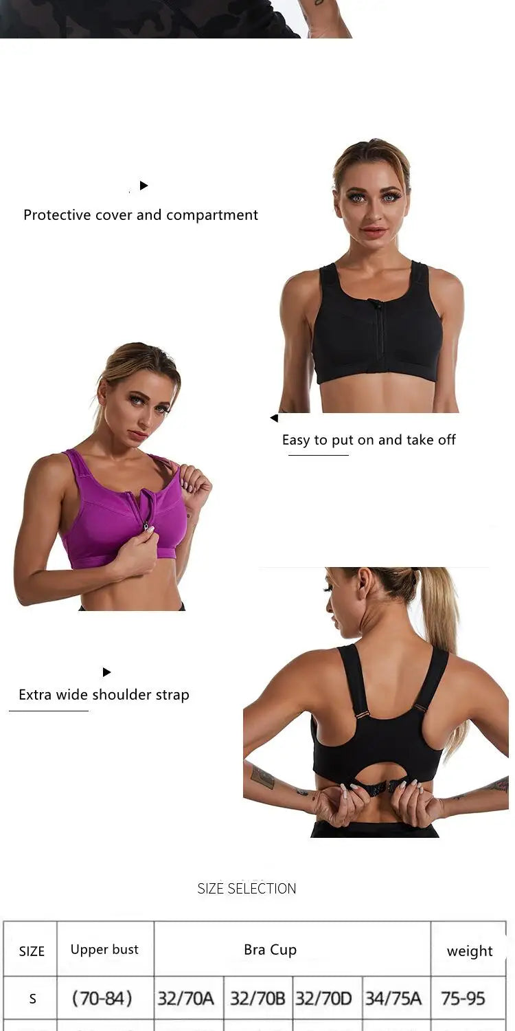 Sports Bra Crop Top Fitness Women Sportswear Feminine Sport Top Bras For Fitness Gym Female Lingerie Running Push Up Lingerie
