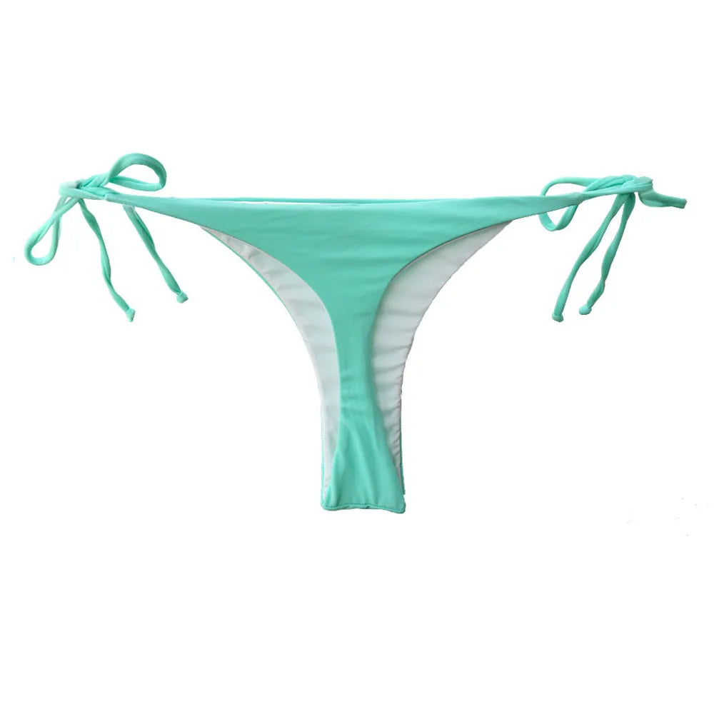 Womens Bikini Bottoms Wholesale Sexy Swimsuit Thong Vintage Swimwear Printing Brazilian Biquini Designer Bikinis T-back Cheeky