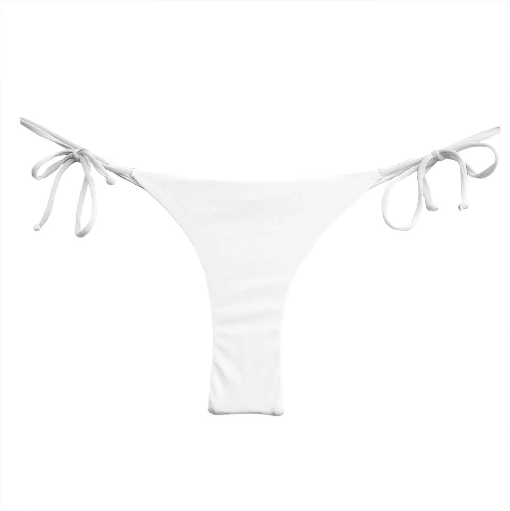 Womens Bikini Bottoms Wholesale Sexy Swimsuit Thong Vintage Swimwear Printing Brazilian Biquini Designer Bikinis T-back Cheeky