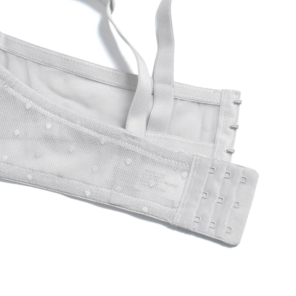New Sexy Bras Lace Ultra Thin Underwire See Through Plus Size Transparent Bras For Women Lingerie