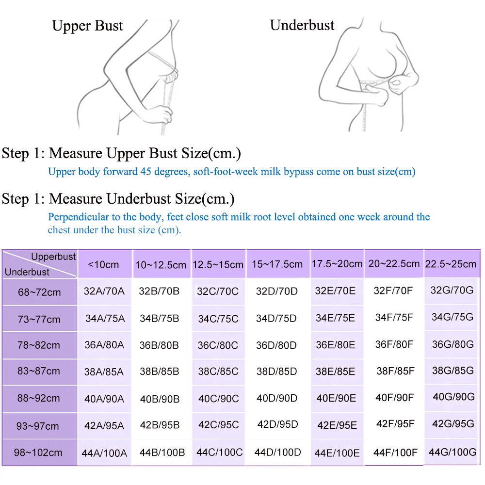 Strapless Bras for Women Transparent Full Coverage Multi-way Underwire Lace Invisible Balconette Bralette 36 38 40 42 B C D E F