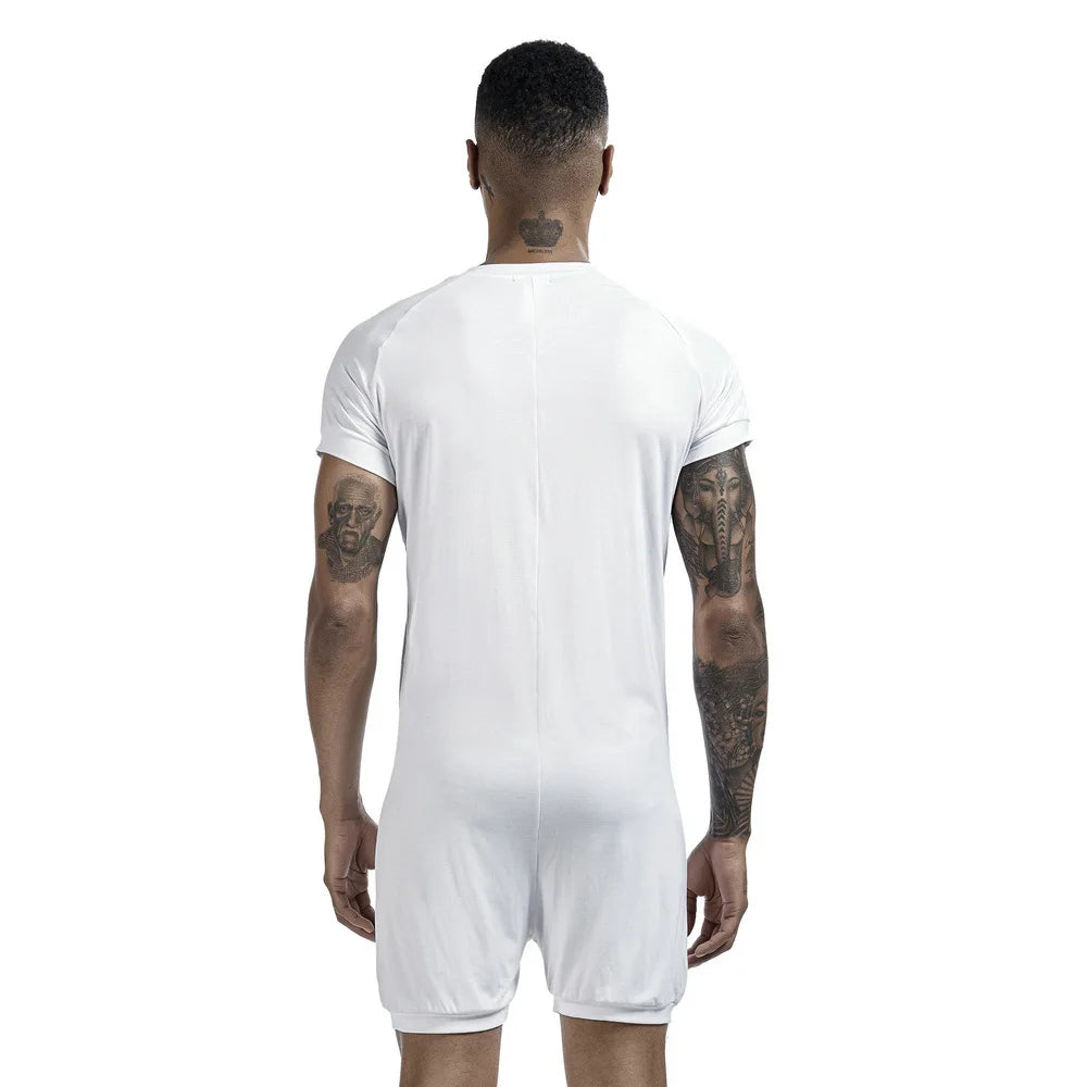 Slimming Underwear Body Shaper Corset Button Top Shapewear Faja Hombre TIght Shirt Slimming Underwear Bodysuit Men Solid Vest
