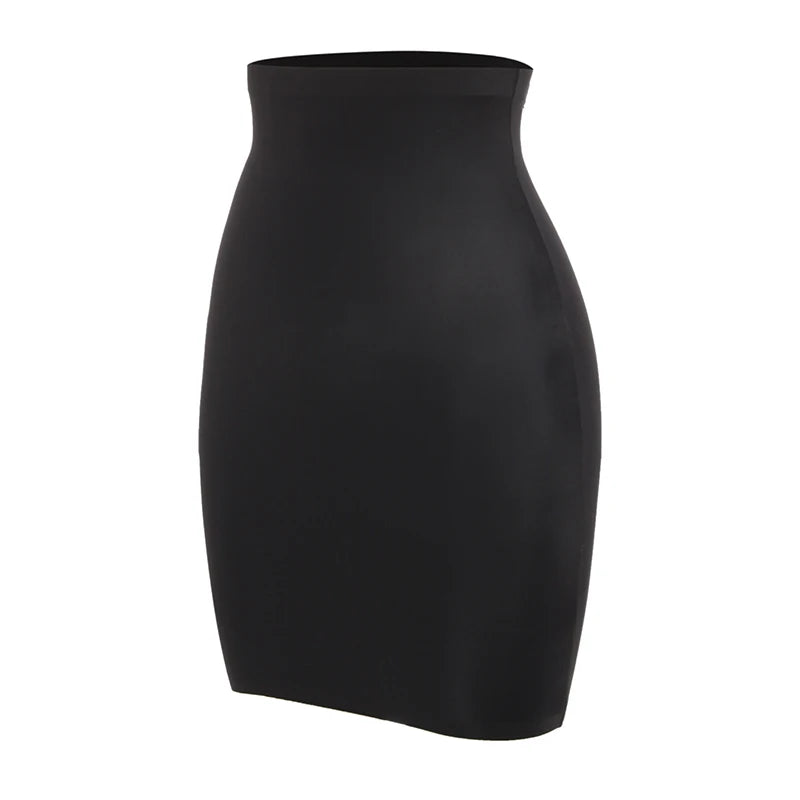 Women Half Slips for Under Dresses High Waist Underskirt Seamless Skirt Shapewear Tummy Control Body Shaper Slimming Underwear