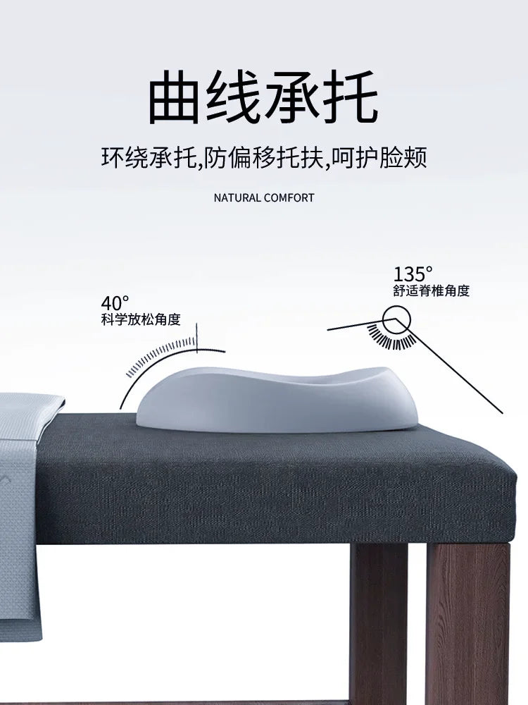 Memory Foam U Shape Beauty Salon Face Pillow Universal Face Cradle for Massage SPA Beauty Salon Pad Relax Beauty Lying Pillow