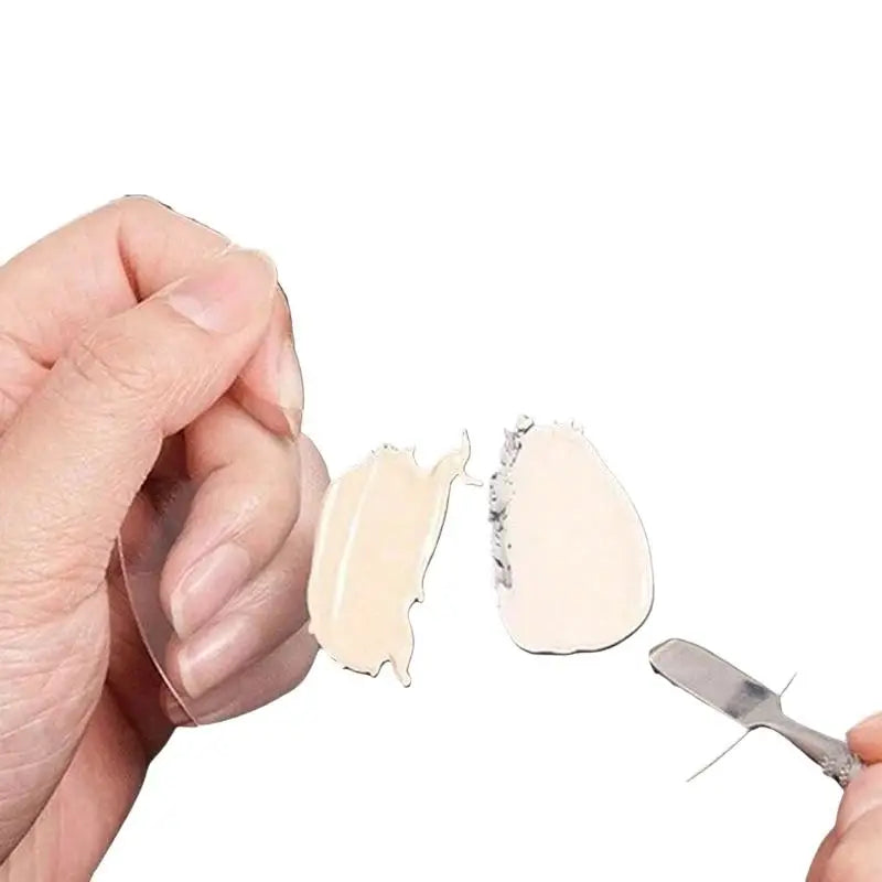 2Pcs Transparent Acrylic Makeup Palette Liquid Foundation Mixing Cream Manual Cosmetic Beauty Makeup Mixer Beauty Tool