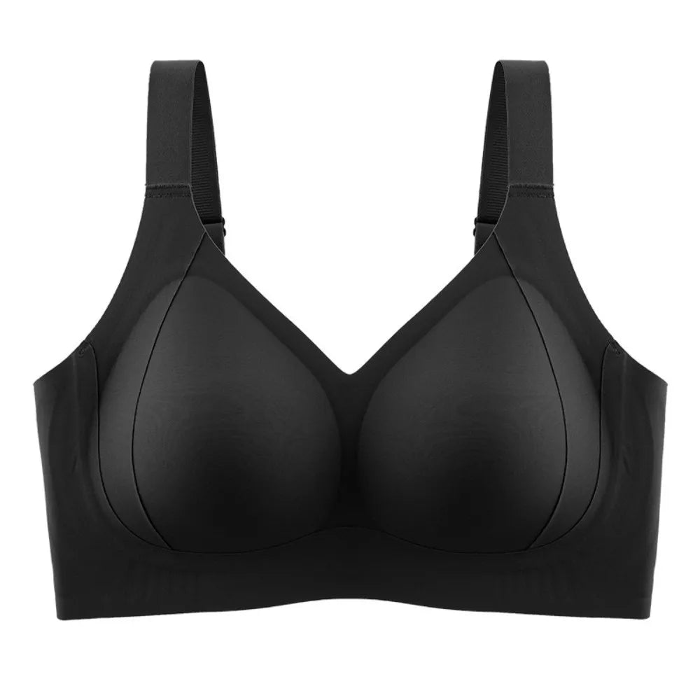 Traceless Wireless V Bra Shockproof Gathered Breasts Seamless Bras Anti-sagging Lingerie Push Up Underwear Daily