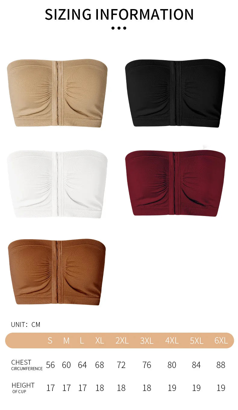 Strapless Bras For Women No Underwire Seamless Bralettes For Women Wireless Bra Soft Support Everyday T Shirt Bras Strapless Top