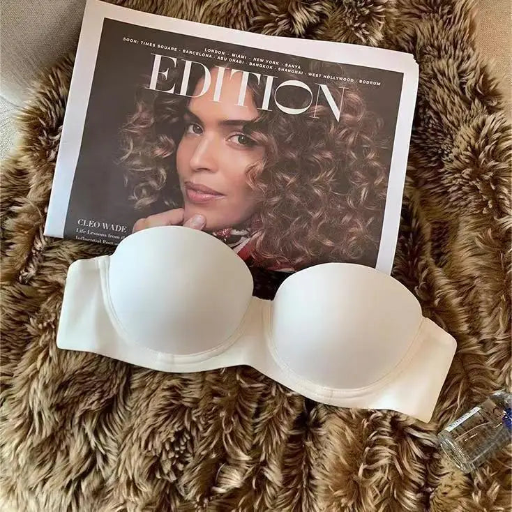 Seamless Push-Up Bras For Women 1/2 Cup Padded Solid Color Bra Ladies Non-wire Comfort Fixed Cup Underwear Sexy Lingerie S-XL